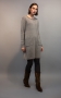 FFC Kleid Kellerfalte greige 