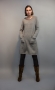 FFC Kleid Kellerfalte greige 