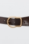 Dorothee Schumacher Luxurious Lizard - Bruin bij Marja Lamme fashion Amsterdam!