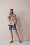 Closed Holden chino shorts - dusty pine bij Marja Lamme