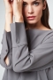 Windsor crepe blouse - grey