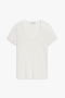 Closed pure lining t-shirt - ivory 