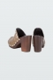 Dorothee Schumacher LUXURIOUS LIZARD clogs - cognac lizard bij Marja Lamme