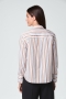Windsor popline blouse - bruin bij marja lamme fashion amsterdam