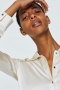 Dorothee Schumacher SHIMMERING SHINE blouse camellia white bestellen bij Marja Lamme Fashion Amsterdam