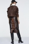 Dorothee Schumacher SEQUIN FANTASY skirt - shimmering cooper bij Marja Lamme Fashion Amsterdam