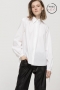 Luisa Cerano raglan blouse - White 
