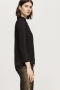 Luisa Cerano SWALLOW BLOUSE - charcoal 