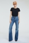 Dorothee Schumacher DENIM LOVE pants blue bij Marja Lamme Fashion Amsterdam!