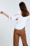 Dorothee Schumacher CASUAL STATEMENT shirt - camellia white bij Marja Lamme Fashion 
