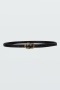 Dorothee Schumacher DESERT VIBES SKINNY BELT - pure black 