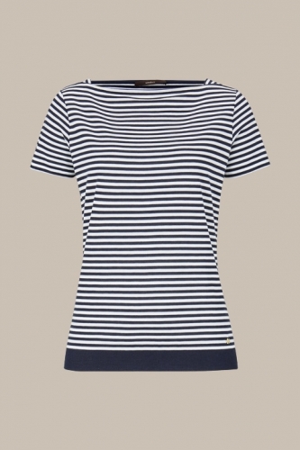 Windsor striped shirt - navy 