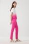 Luisa Cerano HIGH STRETCH COLOUR DENIM - hot pink bij Marja Lamme Fashion Amsterdam