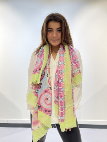 Herzens Angelegenheit shawl sky multi 