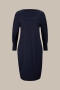 Windsor Cotton Stretch Dress - navy bij Marja Lamme Fashion Amsterdam!