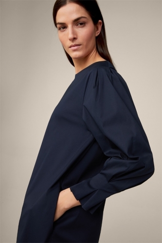 Windsor Cotton Stretch Dress - navy 