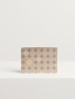 By Malene Birger Elia printed cardholder - wood 