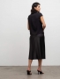 Ahlvar Gallery Hana satin skirt black bij Marja Lamme Fashion Amsterdam!