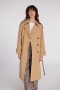 SET Fashion Trench coat beige bij Marja Lamme Fashion Amsterdam!