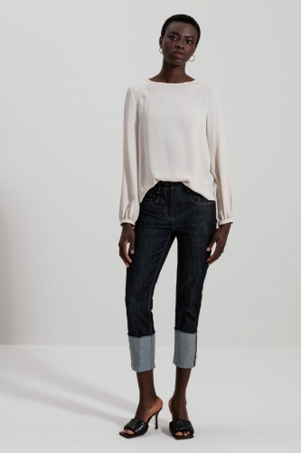 Luisa Cerano Blouse Panna Cotta 