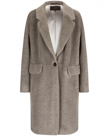 Windsor Coat Open Brown 
