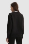 Woolrich Fleece sweatshirt black bij Marja Lamme Fashion Amsterdam!