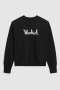 Woolrich Fleece sweatshirt black bij Marja Lamme Fashion Amsterdam!