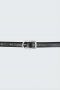 Dorothee Schumacher Belt pure black bij Marja Lamme fashion Amsterdam