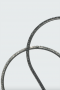 Dorothee Schumacher headband shiny dark grey bij Marja Lamme Fashion Amsterdam!