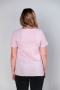 by basics T-shirt violet ice melange 