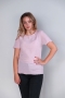 by basics T-shirt violet ice melange 