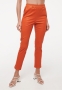 Arma Leder Chatou stretch plonge orange 