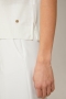 Windsor T-shirt open white bij Marja Lamme Fashion Amsterdam!
