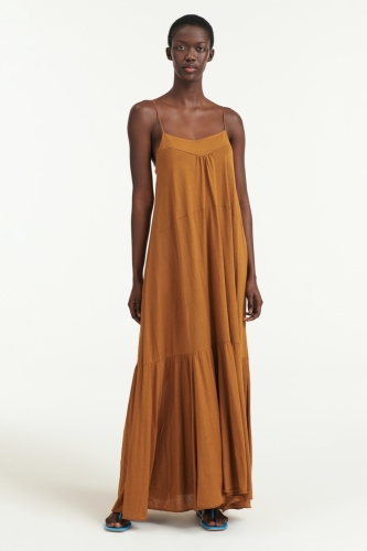 Dorothee Schumacher Cotton lovers dress - Light golden 