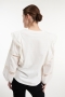 Dorothee Schumacher Lace lines blouse - camellia white