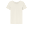 by basics T-shirt r/neck raw white 