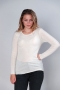 by basics Shirt raw white 