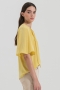 Luisa Cerano Half sleeve shirt - Sun yellow