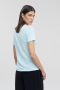 Closed V-neck Aquamarine 