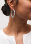 Sarah Lou BYZANTINE earrings big rhodium 