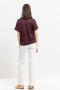 Luisa Cerano blouse shirt barolo bij Marja Lamme Fashion Amsterdam!