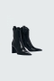 Dorothee Schumacher Western elegance short cowboy pure black bij Marja Lamme Fashion Amsterdam!