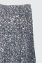 Dorothee Schumacher Shimmering attraction skirt dark metal grey bij Marja Lamme Fashion Amsterdam!