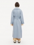 By Malene Birger Trullem dusty blue melange bij Marja Lamme Fashion Amsterdam!