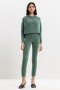 Luisa Cerano skinny velvet denim  smaragd 