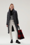Woolrich Ellis coat black bij Marja Lamme Fashion Amsterdam!