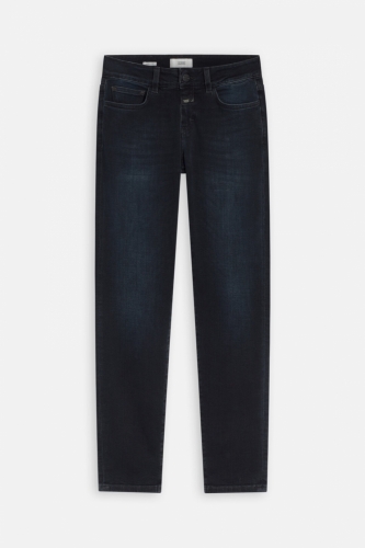 Closed Baker long Blue Black 