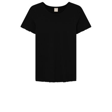 by basics short cardigan black 