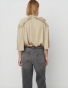 DAY Birger et Mikkelsen Mateo modern drape light khaki beige bij Marja Lamme Fashion Amsterdam!