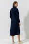 Luisa Cerano jurk met katoen-mix dark blue bij Marja Lamme Fashion Amsterdam!